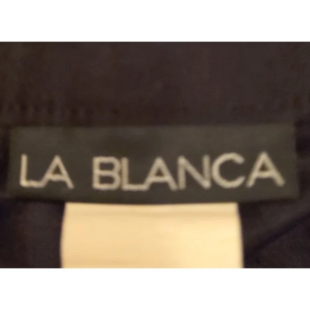 La Blanca Women's Swim Shorts Size S Black Solid Swimwear Board Short